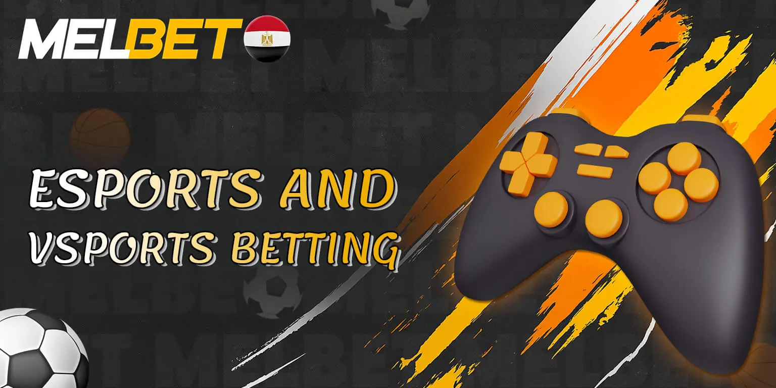 Bet on eSports and vSports with Melbet app